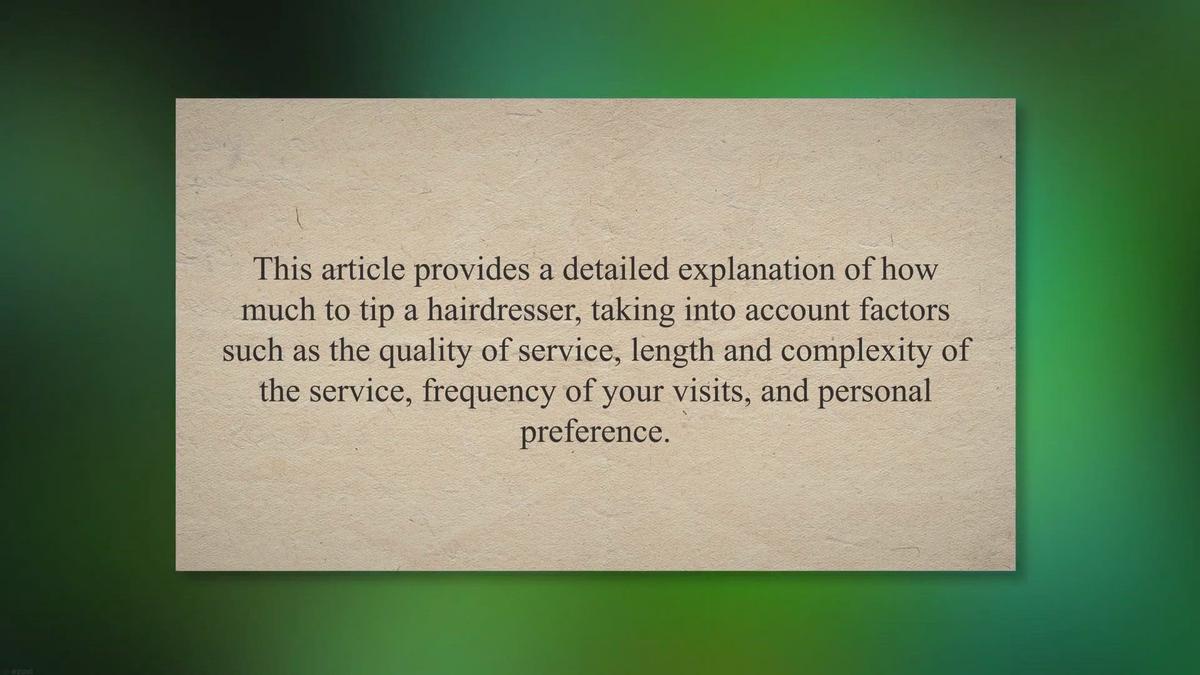 How To Tip At A Salon A Complete Guide For Proper Etiquette (August 2023)